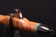 Maple Burl Native American Flute, Minor, Mid B-4, #G15I